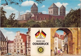 Germany, Grusse Aus OSNABRUCK, Multi View, Used Postcard [18973] - Osnabrück