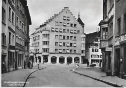 SCHAFFHAUSEN → Unterstadt Mit Dem Haus Zur Platte, Fotokarte Ca.1955 - Other & Unclassified