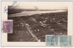 Real Photo Postcard URUGUAYANA - Vista Panoramica - Rio Grande Do Sul Stamps Selos - Brasil Brazil ( 2 Scans ) - Porto Alegre