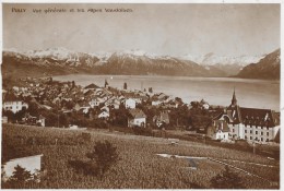 PULLY → Vue Générale Et Les Alpes Vaudoises Anno 1925 - Pully