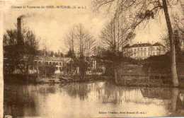 CPA - SOREL-MOUSSEL (28) - Aspect Du Château Et Des Papeteries En 1936 - Sorel-Moussel