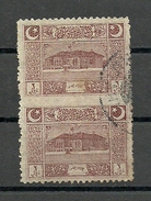 Turkey; 1922 Turkish Grand National Assembly 2 K. ERROR "Partially Imperf." RRR - Oblitérés