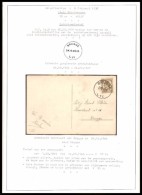 Postkaart  Met ZELDZAME RADDATUM - Afstempeling  BRUGGE Dd. 24.12.42 - 15  L 1 L ; Staat Zie 2 Scans ! Inzet Aan 15 € ! - 1935-1949 Kleines Staatssiegel