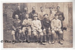 WWI - UN GROUPE DE PRISONNIERS - CARTE PHOTO MILITAIRE - Guerra 1914-18