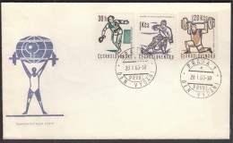 Czechoslovakia 1963 / Sport / Table Tennis, Motorbikes, Weightlifting - Motorbikes