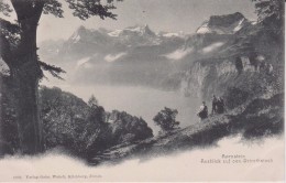 SUISSE SZ SCHWYR Morschach    " Axenstein Austlick Zuf Den Urirothstok " Precurseur - Morschach