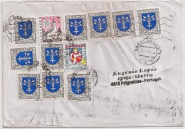 Cover Circulated - 2003 - Slovakia Slovensko (Levice) To Portugal (Felgueiras) - Lettres & Documents