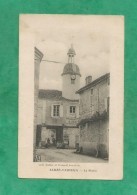 Sauzé-Vaussais (79-Deux-Sèvres) La Mairie 2 Scans 08/07/1918 Maréchal Des Logis Becq 302e RALH - Sauze Vaussais