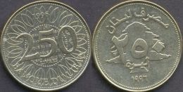 Lebanon 250 Livres 1996 XF+ - Liban