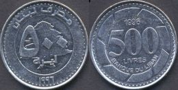 Lebanon 500 Livres 1996 XF - Lebanon