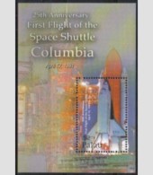 PALAU SHEET ESPACE SPACE SHUTTLE COLUMBIA - United States