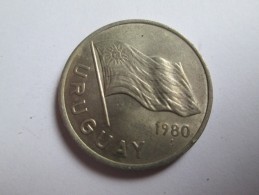 1980 URUGUAY 5 PESOS, MONEDA MONNAIE COIN - Uruguay