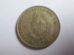 1970 URUGUAY 50 PESOS, MONEDA MONNAIE COIN - Uruguay