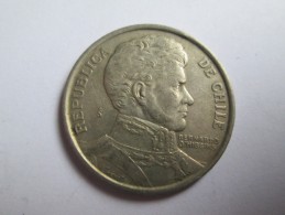 1975 CHILE 1 PESO, MONEDA MONNAIE COIN - Chile