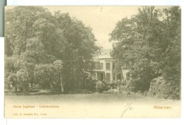 ANSICHTKAART * HILVERSUM * HUIZE JAGTLUST LEEUWENLAAN * GELOPEN IN 1906 NAAR SCHAGEN * NVPH 51 (3880f) - Hilversum