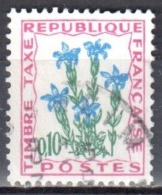 France 1965 Postage Due, Flowers - Mi. 101 - Used - Oblitéré - 1960-.... Gebraucht