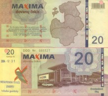 Lithuania Local MAXIMA Supermarket Currency Set - Lithuania