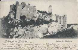 Onhaye - Falaën - Vallée De La Molignée - Ruines De Montaigle - Circulé En 1902 - NB - Dos Non Séparé - TBE - Onhaye