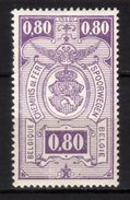 BELGIO - 1923/40 Scott# Q148 * - Reisgoedzegels [BA]