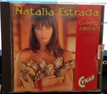 CD NATALIA ESTRADA 1998 QUIERO CANTAR - Disco & Pop