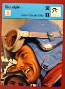 FICHE EDITION RENCONTRE 1976 SKI ALPIN JEAN CLAUDE KILLY (CL 530) - Deportes