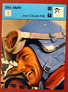 FICHE EDITION RENCONTRE 1976 SKI ALPIN JEAN CLAUDE KILLY (CL 530) - Sports