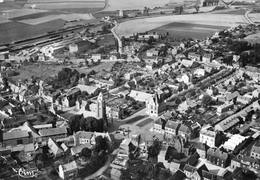 ROISEL  (Somme)  -  Vue Générale Aérienne  -  La Place De L' Hôtel De Ville - Roisel