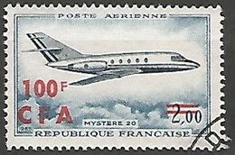 REUNION POSTE AERIENNE  N° 61 OBLITERE - Airmail