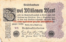 Zwei Millionen Mark 1923 - 2 Millionen Mark