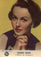 Jeanne Crain  "Attrici Cinema" - Otros