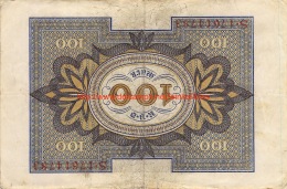 Hundert Mark 100 Reichsbanknote 1920 - 100 Mark