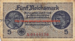 Fünf Reichsmark 5 - 5 Reichsmark