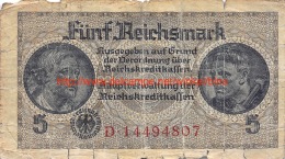 Fünf Reichsmark 5 - 5 Reichsmark