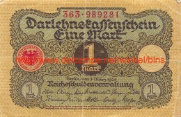 Eine Mark 1920 - 1 Mark