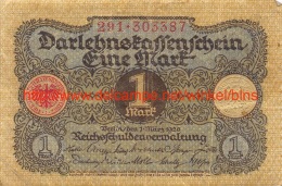 Eine Mark 1920 - 1 Mark