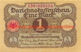 Eine Mark 1920 - 1 Mark