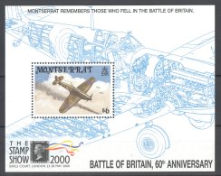 Montserrat - 2000 Battle Of Britain Block MNH__(TH-17154) - Montserrat