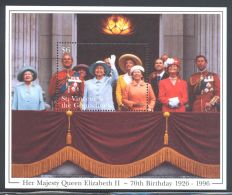 St.Vincent - 1996 Queen Elizabeth II Block MNH__(THB-5498) - St.Vincent (1979-...)