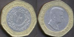 Jordan 1/2 (Half) Dinar 2006 - 1427 VF - Giordania