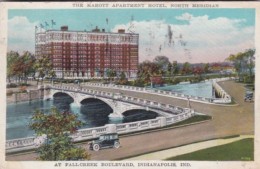 Indiana Indianapolis The Marott Apartment Hotel At Fallcreek Boulevard 1928 - Indianapolis