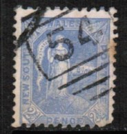 NEW SOUTH WALES   Scott # 89 USED FAULTS - Usados