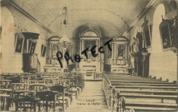 Sinsin :  Intérieur De L'église     (  Ecrit 1924 Avec Timbre ) - Somme-Leuze