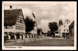 6754 - Alte Foto Ansichtskarte - Wolfertschwenden I. Allgäu - Gel 1954 - Hauber - Memmingen