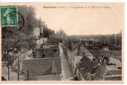 CPA.37.1908.Montésor.Vue Générale De La Ville Et Du Chateau. - Montrésor