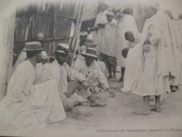 CPA Afrique Madagascar Marché De Tananarive Changeurs De Monnaies - Madagaskar