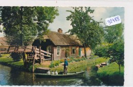 CPM -32488-- Pays Bas - Grueten Uit Mooi Giethorn ( Distribution Fluviale De Lait) -Envoi Gratuit - Giethoorn