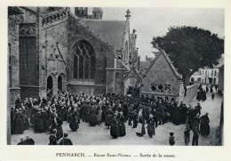 1930 - Héliogravure - Penmarch (Finistère) - L'église Saint-Nonna - FRANCO DE PORT - Unclassified