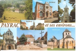 CPM 46 - Payrac - Loupiac - Calès - Masclat - Reilhaguet - Lamothe Fenelon - Zonder Classificatie