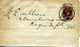 GRANDE BRETAGNE 1895 - LETTRE (half Penny) - Briefe U. Dokumente