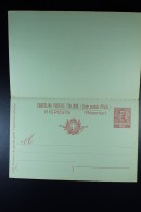 Italie Cartolina Postale Risposta Mi Nr P 36 Unused  1903 - Stamped Stationery